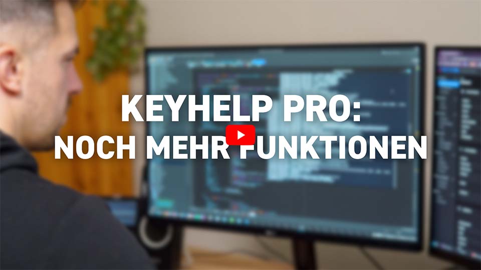 Video zum Servertool KeyHelp Pro