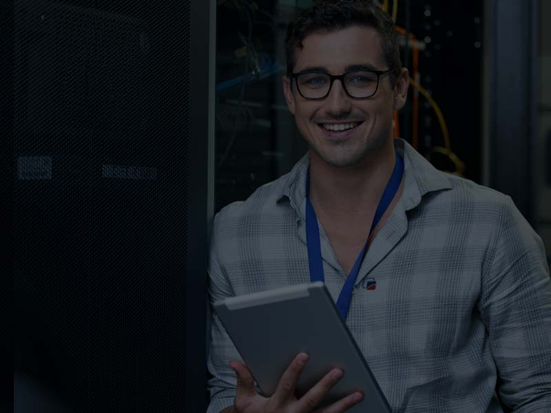 Cloud- und Server aus Deutschland: Anbieter in einem Rechenzentrum abgebildet