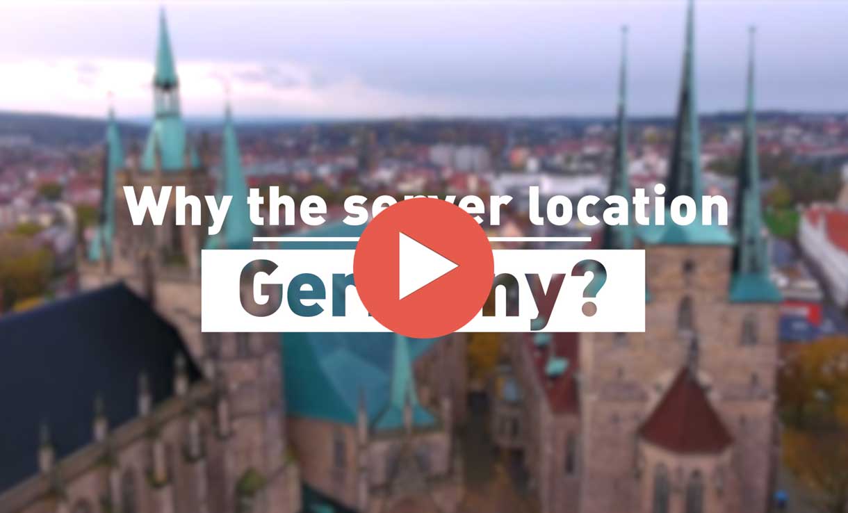 View of the Erfurt Cathedral - Link to the video 