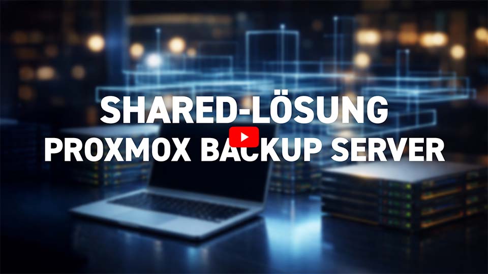 Thumbnail für das Erklärvideo über den Proxmox Backup Server